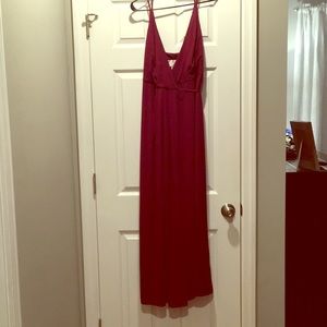 David’s bridal bridesmaid wrap dress